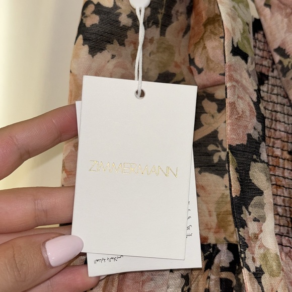 Zimmermann Floral Midi Dress - Picture 8 of 9